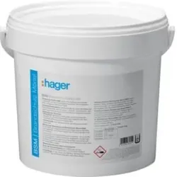Hager BSM0006 Brandschutz Kabelabschottung Mörtel S90 6kg.Brandschutz Mörtel zur Herstellung von Kabelabschottungen der Feuerwiderstandklasse S90