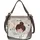 Anekke Sophia Schultertasche Polyurethan Braun/Weiß/Bronze/Mehrfarbig