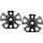 Leki Big Mountain Binding Basket Black, 95 mm