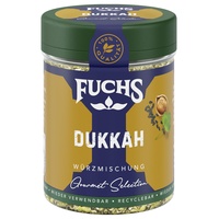 Fuchs Gewürze Gourmet Selection Naher Osten-Afrika – Dukkah Gewürzmischung, nachfüllbarer Gewürz Mix, zum Verfeinern von Fisch und Lamm, vegan, 50 g