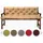 sunnypillow Bankauflage 110 x 50 x 50 cm beige 1 St.