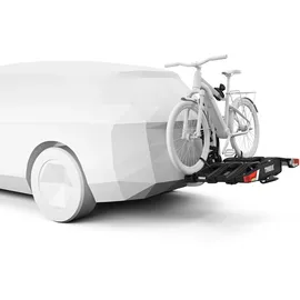 Thule EasyFold XT F 3 aluminium/black für 3 Fahrräder