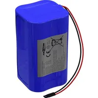 Ansmann 4S1P Akkupack 4x 18650 Kabel Li-Ion 14.4V 2600mAh