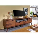 Massivmoebel24 - TV-Board Sheesham 180x40x48 walnuss lackiert malmö 2 121