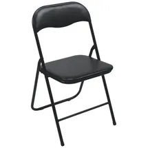 VELLEMAN Tolland Klappstuhl 38 x 43 x 78 cm schwarz