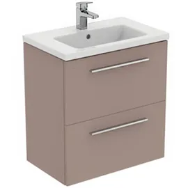 Ideal Standard Waschtischunterschrank 2 Auszüge 60 x 37,5 x 63 cm Beige