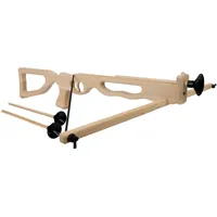 Bestsaller 1218 Armbrust Wettkampf, Voll-Holz natur inkl. 3x Bolzen 1215, natur, 4-teilig (1 Set)