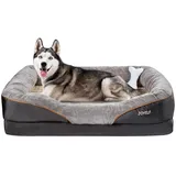 LuxusKollektion Hundekäfig XXL Hundebett Grosse Hunde Orthopädisches Hundebett waschbar