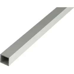 GAH Alberts Quadratrohr glatt L2.000xB15xH15xS1mm Aluminium silberf. Elox.