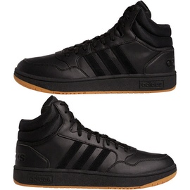 adidas Hoops 3.0 Mid Classic Vintage Sneaker Herren A0QM - cblack/cblack/ftwwht 47 1/3