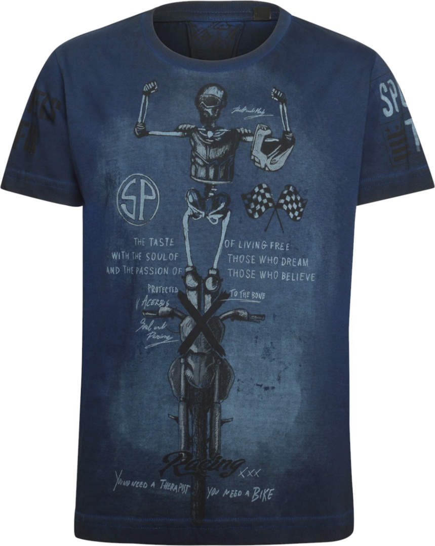 Acerbis Acrobat SP Club Kinderen T-shirt, blauw, XL
