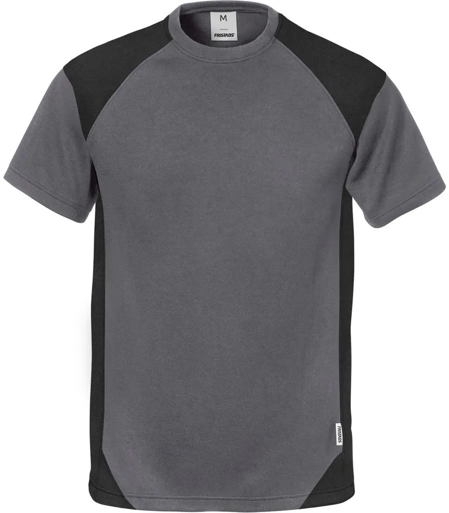 T-Shirt 7046 THV -  grau / schwarz / S