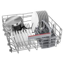 Bosch Serie 4 SMI4EAS28E Einbau-Geschirrspüler (teilintegrierbar, 598 mm breit, Edelstahl)