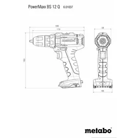 Metabo PowerMaxx BS 12 Q 601037500