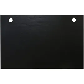 Stier Schreibtischplatte 180x80cm schwarz