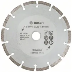 Bosch Diamanttrennscheibe für Baumaterial, Durchmesser: 180 mm