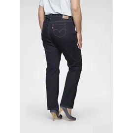 Levi's Plus Size 314 Shaping Straight Jeans, Dark Indigo - Flat Finish, 16 Lang EU