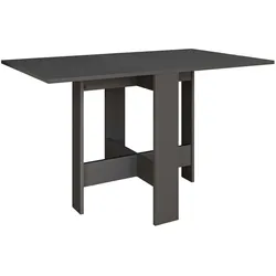 Esstisch DECORTIE "ARTEMIO ESSTISCH", grau (antrazit), B:130cm H:73cm T:76cm, Tische, Esstisch Rechteckiger Esstisch, Leichte Montage, Lagerung, Platzsparend
