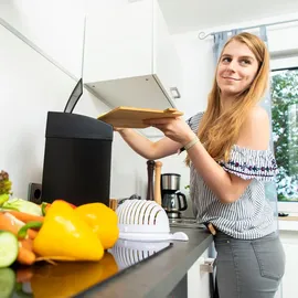 Relaxdays Sensor 7l schwarz