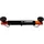 BAHCO Wagenheber Stahl 1 t orange/schwarz