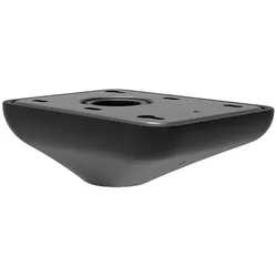 Hagor CPS - Ceiling plate with cover - Abdeckung für Deckenmontage - Schwarz - 3...