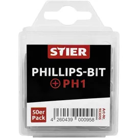 Stier Phillips-Bit-Großpackung PH1