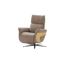 HIMOLLA Relaxsessel Leder 77 x 84 x 101 cm Braun