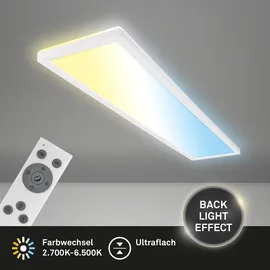 Briloner LED Panel 36W rechteckig weiß