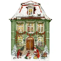 Coppenrath Verlag Wand-Adventskalender Zauberhaftes Weihnachtshaus