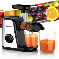 Muchen Slow Juicer Entsafter Gemüse und Obst Testsieger 150W