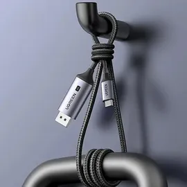 UGREEN CM556 USB-C – Displayport 8k Hdr 3m, Grau