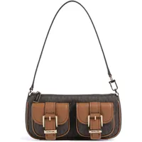 Michael Kors Zoe Schultertasche Kunstleder Brown