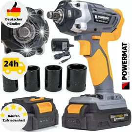 Powermat Akkuschrauber 20V inkl. 2 x 2,0 Ah + Koffer