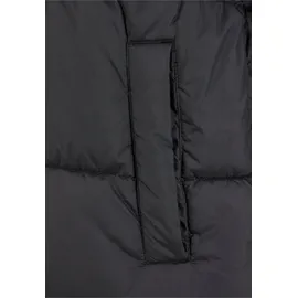 URBAN CLASSICS Mens Long Puffer Coat Herren, Pufferjacken schwarz XXL