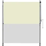 vidaXL Außenrollo 200 x 270 cm creme