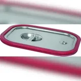 Esmeyer 1 x SARO Gastronormdeckel ohne Löffelaussparung mit Dichtung 1/3 GN