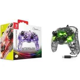PDP Afterglow Deluxe+ Controller Transparent Nintendo Switch