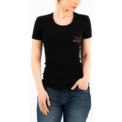 Rokker Performance TRC Logo Damen T-Shirt, schwarz, Größe XL