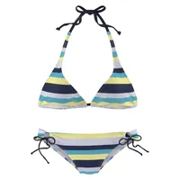 VENICE BEACH Triangel-Bikini Damen Gelb/Mehrfarbig 32 Cup A/B