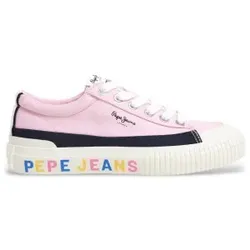 Pepe Jeans für Mädchen. PGS30614 Ben Band G Schuhe rosa (38), Wohnung, Schnürsenkel, Lässig, Nachhaltig, Kinderbekleidung