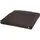 Bodhi Meditationsmatte Zabuton Basic 80 x 80 x 7 cm, Schwarz