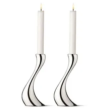 Georg Jensen Cobra Kerzenhalter, 2er Set