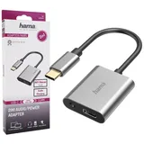 Hama 00200304 Kabeladapter USB Type-C 3,5 mm/USB Type-C Grau