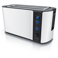 Arendo Toaster, 2 lange Schlitze, für 4 Scheiben, 1500