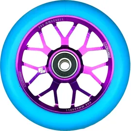 Fantic26 Spy7 Stunt-Scooter Rolle 110mm Abec11 Lila/Pu Türkis