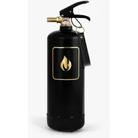 Feuerlöscher 2 kg - Schwarz / Gold