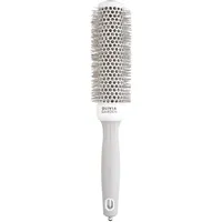 Olivia Garden Expert Blowout Speed gewellte Borsten 35 weiß & grau