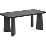 Beliani Atlin 90 x 75 x 180 cm schwarz