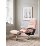 Stressless Relaxsessel STRESSLESS Sunrise Sessel Gr. ROHLEDER Stoff Q2 FARON, Cross Base Wenge, Rela x funktion-Drehfunktion-PlusTMSystem-Gleitsystem-BalanceAdaptTM, B/H/T: 79 cm x 103 cm x 73 cm, pink (light q2 faron) Lesesessel und Relaxsessel