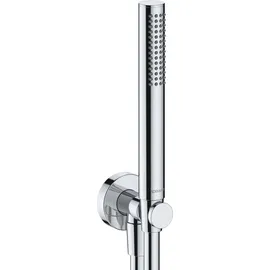 Duravit Stabbrause MinusFlow 187mm, Anschl.-G. G 1/2, rund, chrom